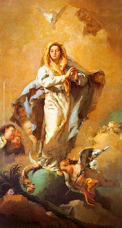 Giovanni Battista Tiepolo The Immaculate Conception China oil painting art